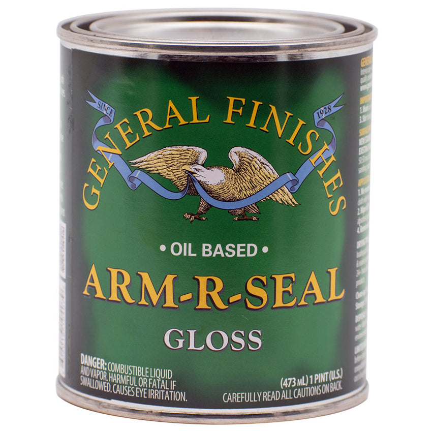 General Finishes Arm-R-Seal Wipe-On Topcoat, Gloss, Pint