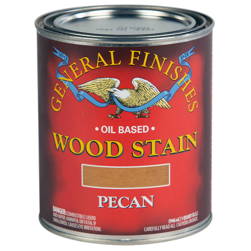 General Finishes Oil Based Penetrating Stain Pecan Quart Project Weekend DIY