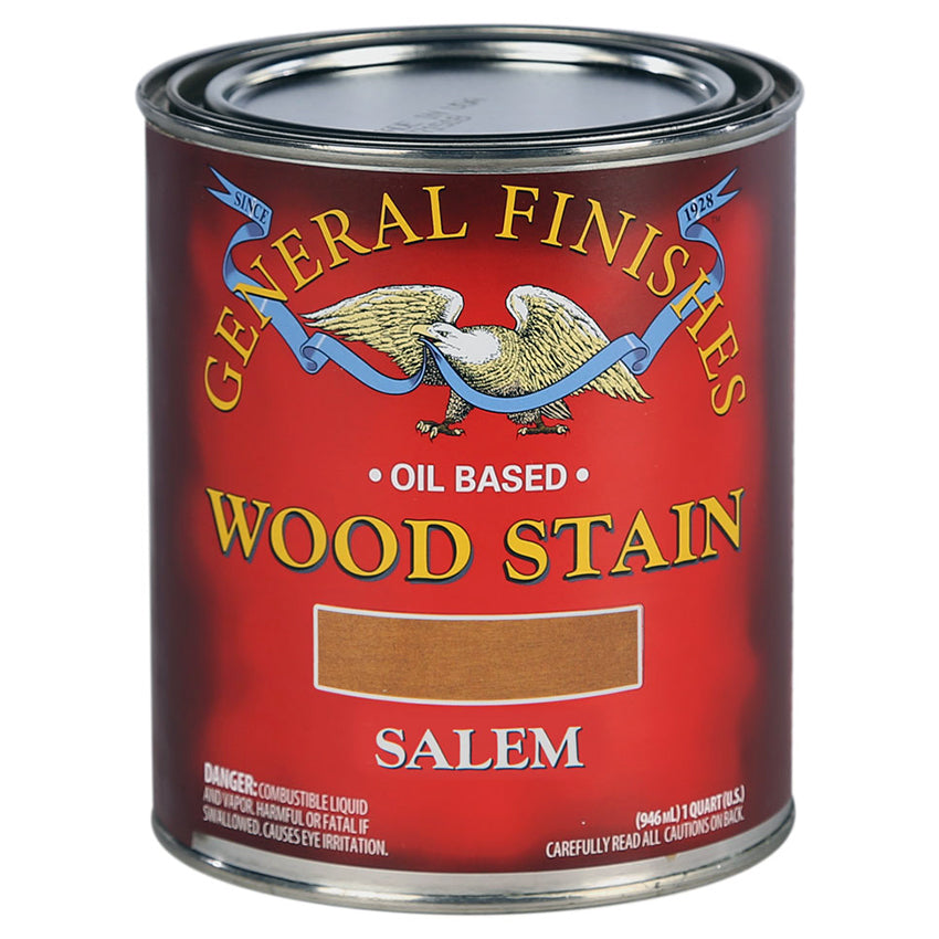 General Finishes Liquid Oil Stain, Salem, Quart