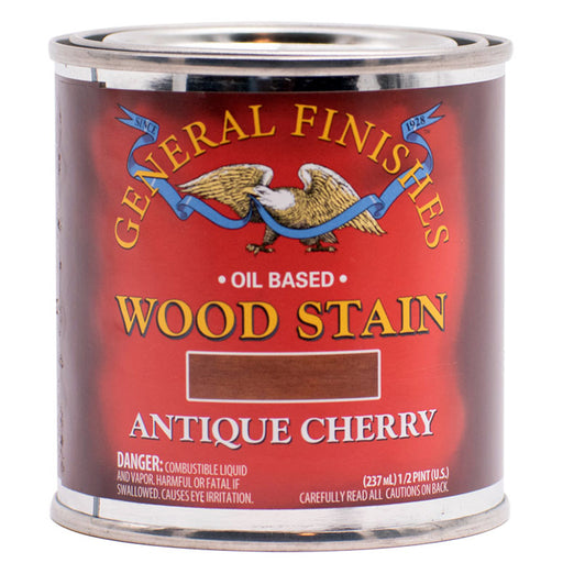 General Finishes OilBased Penetrating Stain Antique Cherry Pint Project Weekend DIY