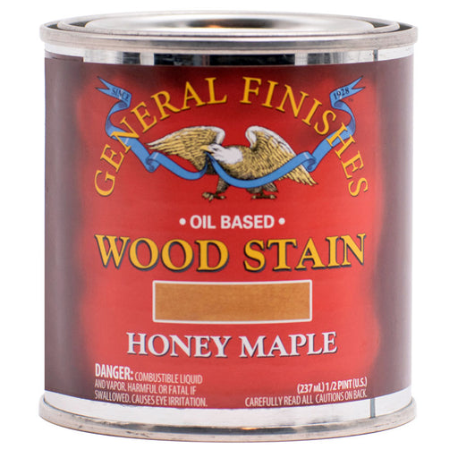 General Finishes Oil Based Penetrating Stain Honey Maple Pint Project Weekend DIY