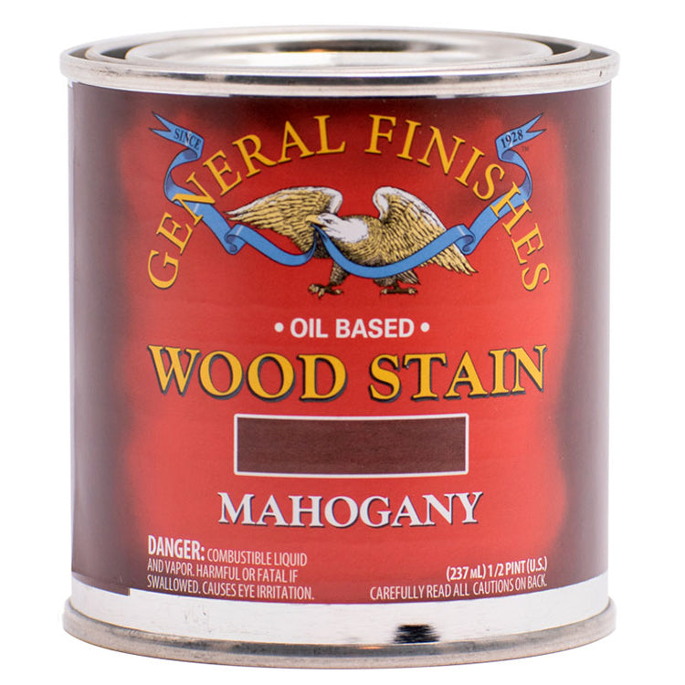 General Finishes Oil Based Penetrating Stain Mahogany Pint Project Weekend DIY