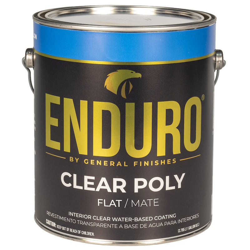 General Finishes Enduro Clear Polyurethane Flat Gallon Project Weekend DIY
