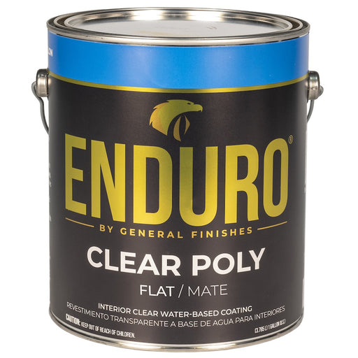 General Finishes Enduro Clear Polyurethane Flat Gallon Project Weekend DIY