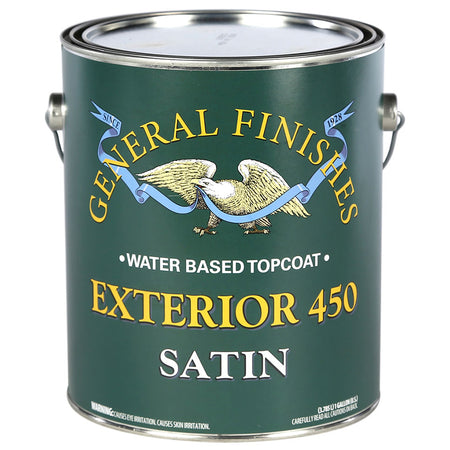 General Finishes Exterior 450 Clear Satin 1 gallon can