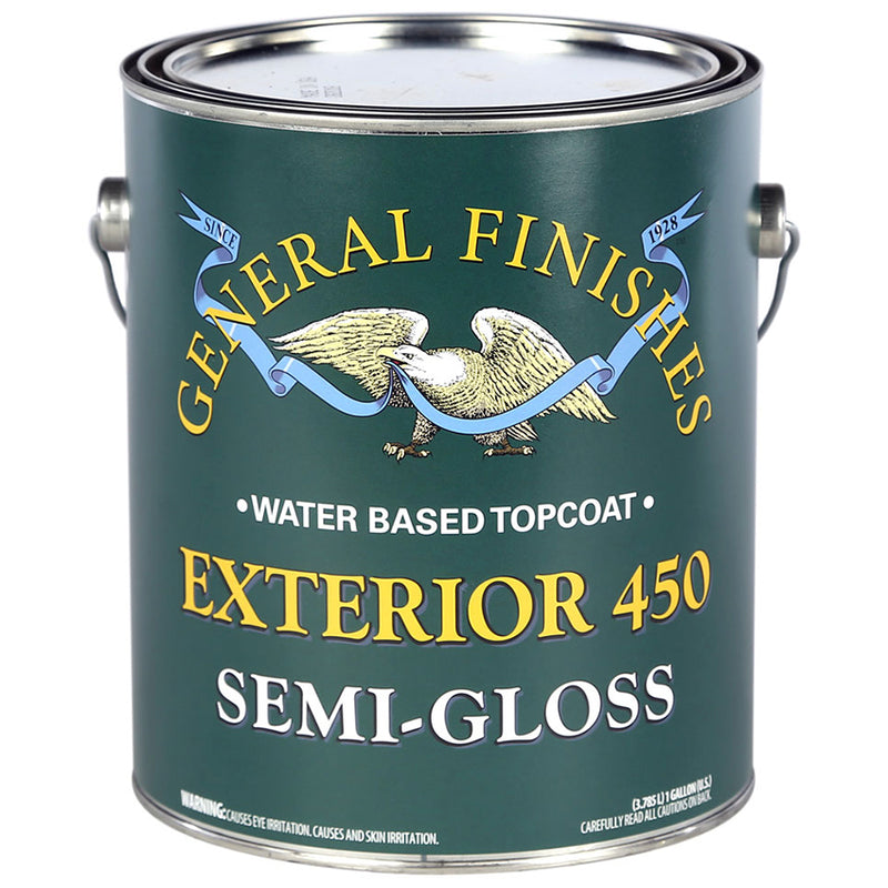 General Finishes Exterior 450 Semi-Gloss Topcoat Gallon product image