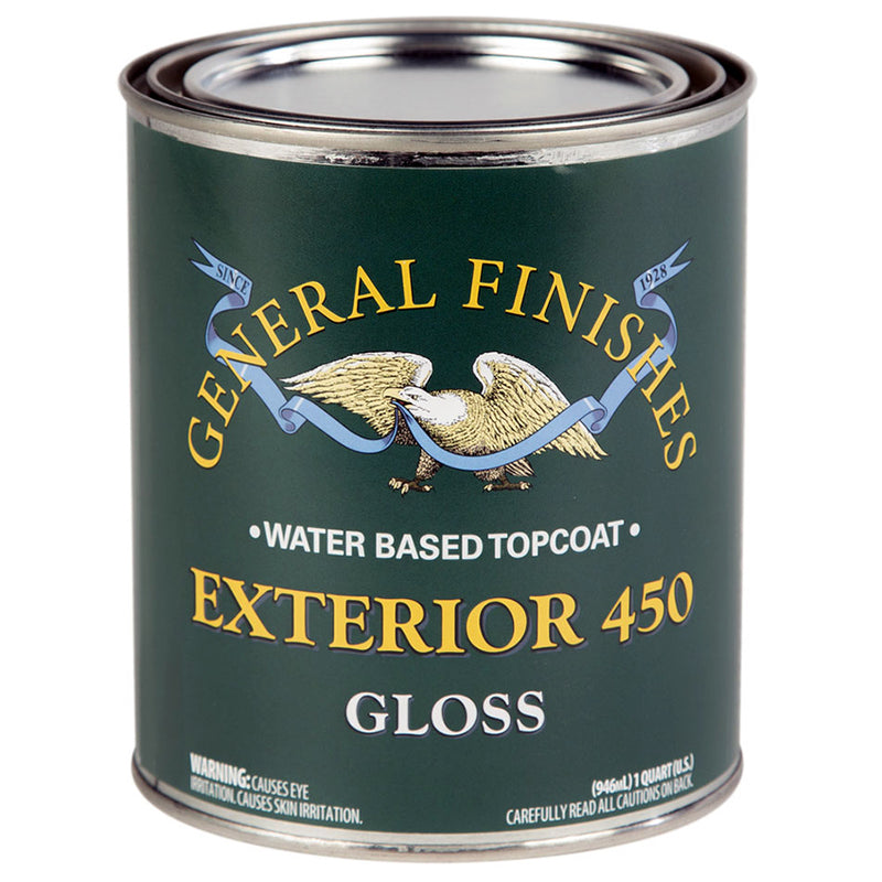 General Finishes Exterior 450 Gloss Topcoat Quart product image