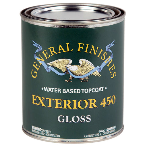 General Finishes Exterior 450 Gloss Topcoat Quart product image