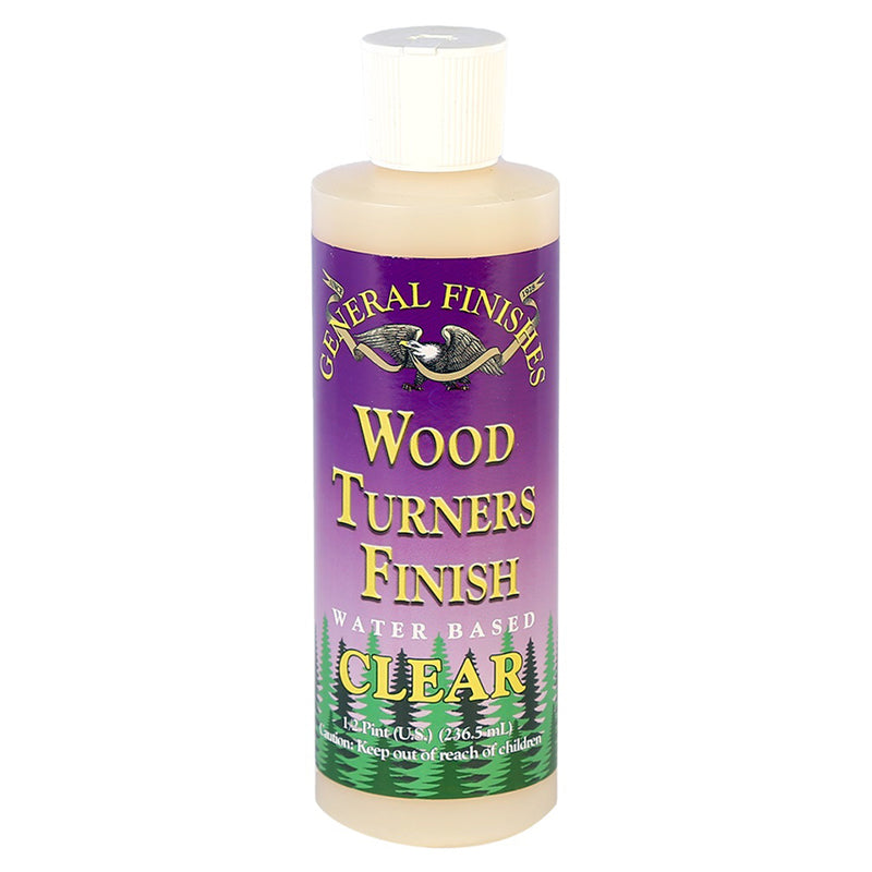 General Finishes Wood Turner's Finish, Clear, 8 oz