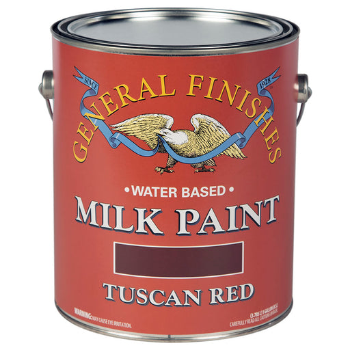General Finishes Milk Paint, Tuscan Red, Gallon