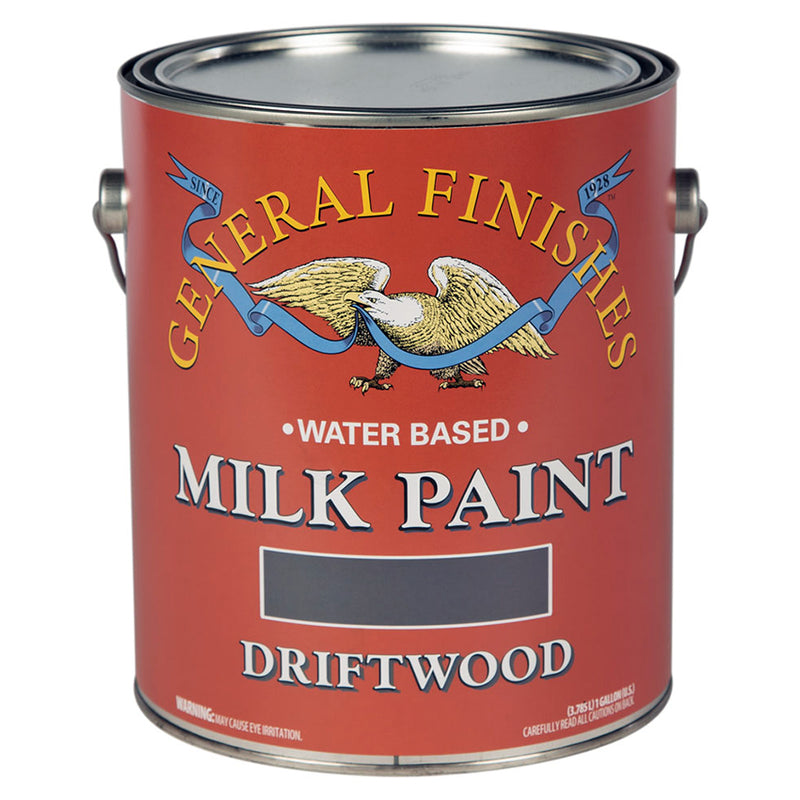 General Finishes Milk Paint, Driftwood, Gallon