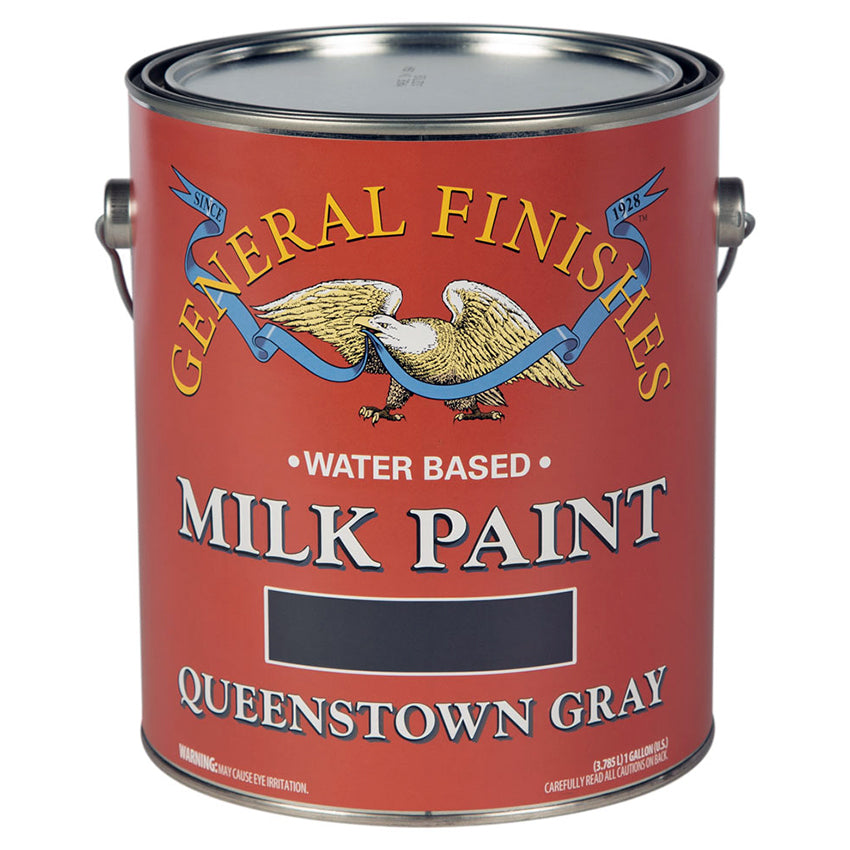 General Finishes Milk Paint, Queenstown Gray, Gallon