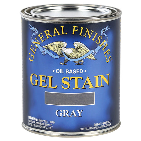 General Finishes Gel Stain Gray 1 quart can