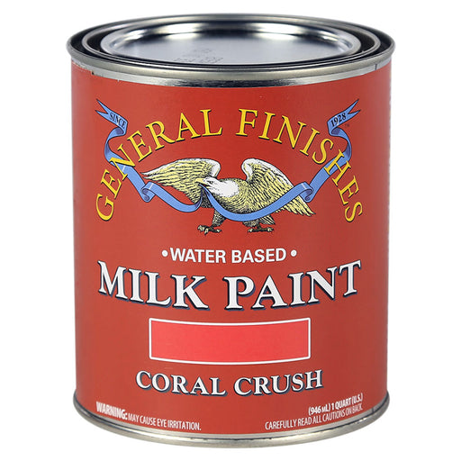 General Finishes Milk Paint Coral Crush - Quart - General Finishes