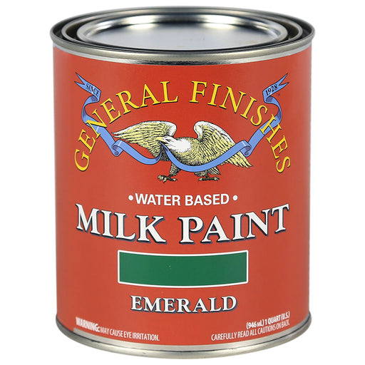 General Finishes Milk Paint Emerald - Quart by General Finishes | LCB Paint & Supply