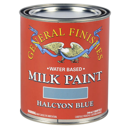 General Finishes Milk Paint Halcyon Blue - Quart by General Finishes | LCB Paint & Supply