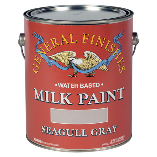 General Finishes Milk Paint, Seagull Gray, Gallon