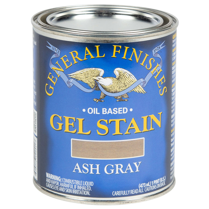 General Finishes Gel Stain, Ash Gray, Pint