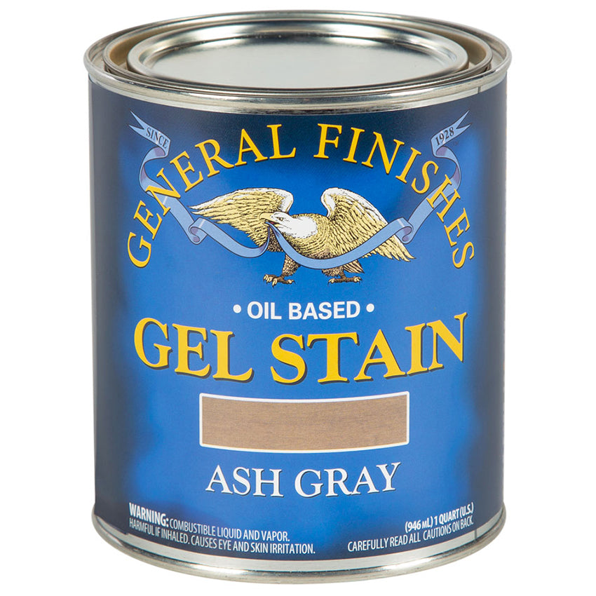 General Finishes Gel Stain, Ash Gray, Quart