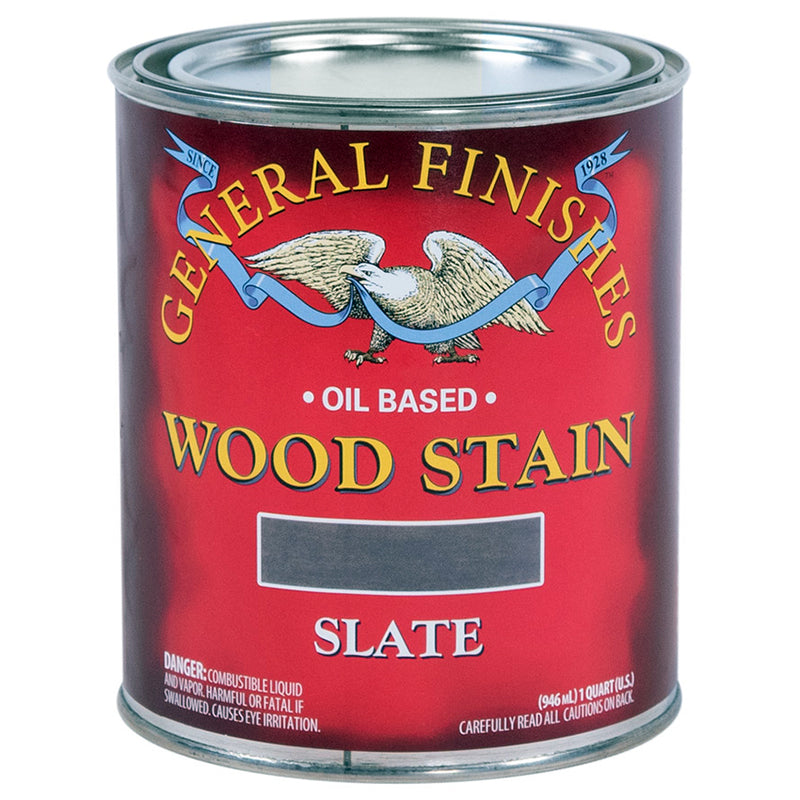 General Finishes Liquid Oil Stain, Slate, Quart