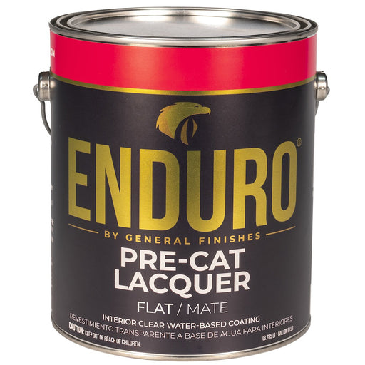 General Finishes Enduro PreCat Lacquer Flat Gallon Project Weekend DIY