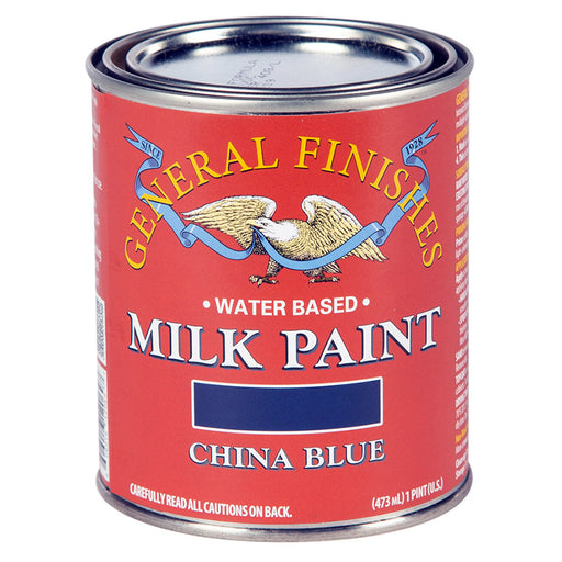 General Finishes Milk Paint China Blue - Pint by General Finishes | LCB Paint & Supply