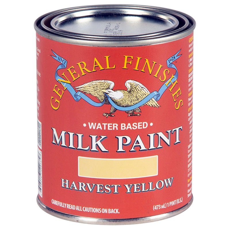 General Finishes Milk Paint Harvest Yellow Pint