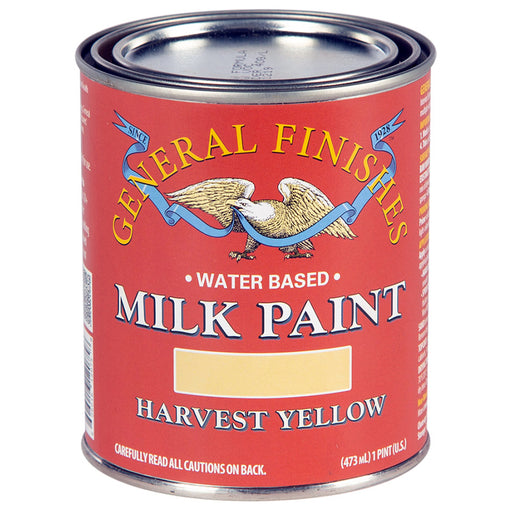 General Finishes Milk Paint Harvest Yellow - Pint by General Finishes | LCB Paint & Supply