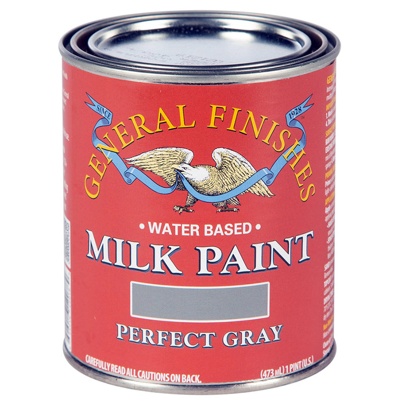 General Finishes Milk Paint Perfect Gray Pint