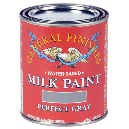 General Finishes Milk Paint Perfect Gray Pint