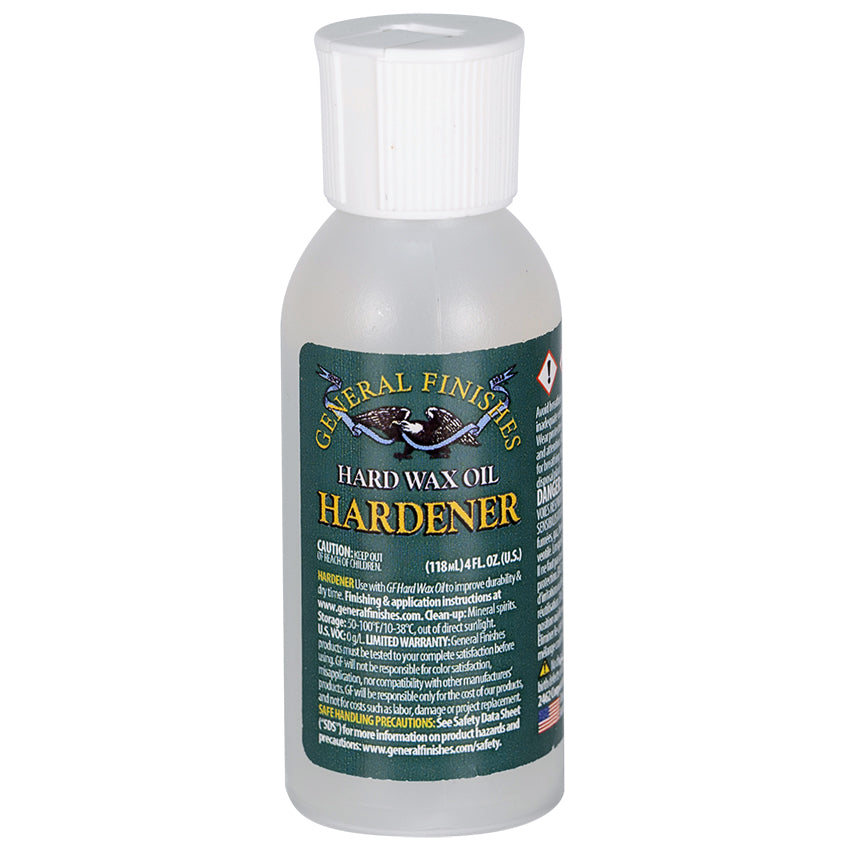 General Finishes Hard Wax Oil Hardener, Clear, 4 oz