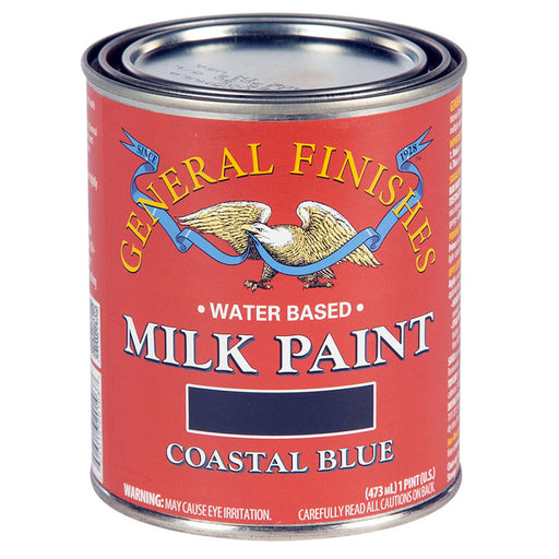General Finishes Milk Paint Coastal Blue - Pint by General Finishes | LCB Paint & Supply