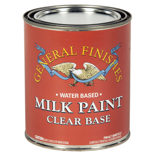 General Finishes Milk Paint Tint Clear Satin Quart product image
