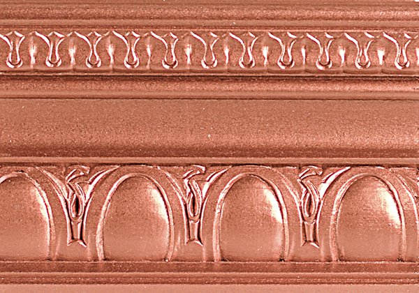 Modern Masters Satin Metallic Copper manufacturer sample; reference for Quart