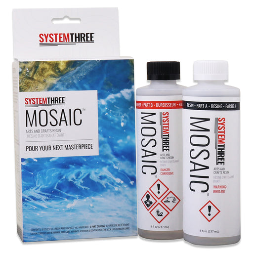System Three Resins Mosaic Arts and Crafts Two-Part Epoxy Coating Resin Pint product image