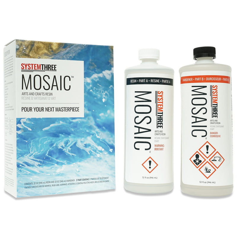 System Three Resins Mosaic Arts and Crafts Two-Part Epoxy Coating Resin product image
