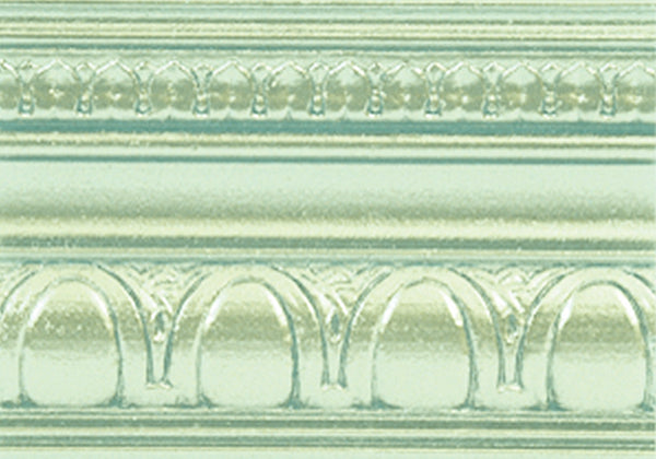 Modern Masters Satin Metallic Cool Mint manufacturer sample; reference for Quart