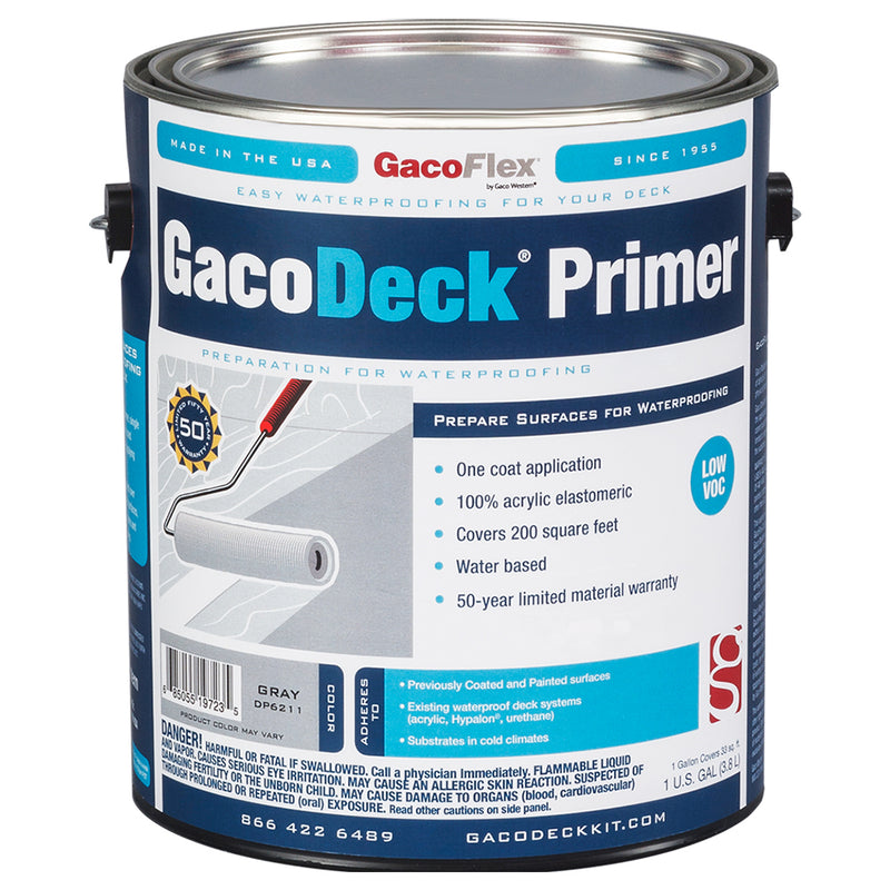 Gaco Water-Based Elastomeric Primer Gray Gallon product image