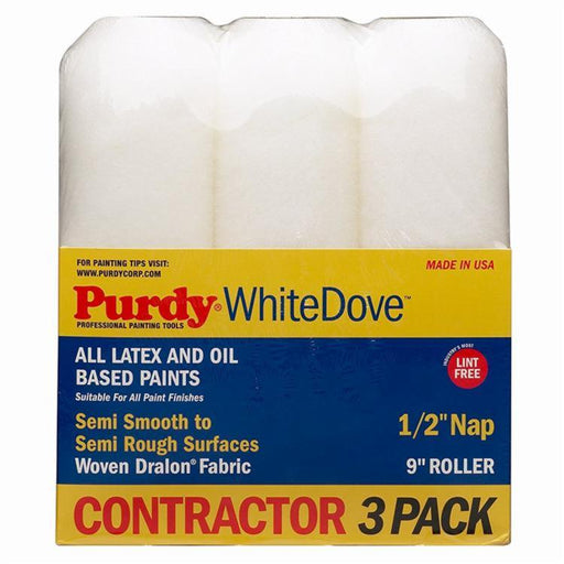Purdy White Dove Roller Cover - 9in x 1/2in Nap by Purdy | LCB Paint & Supply