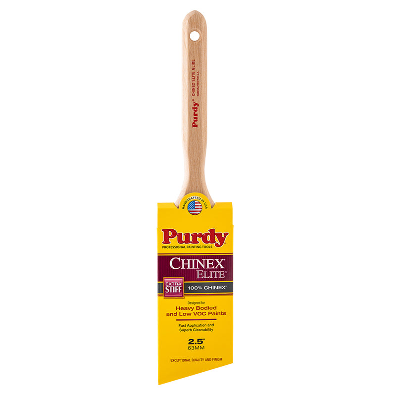 Purdy Chinex Elite Glide Angle Sash Paint Brush, 2-1/2 Inch