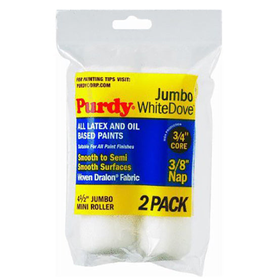 Purdy White Dove Roller Cover Jumbo 3/8in x Nap Project Weekend DIY