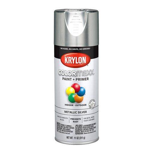 Krylon COLORmaxx Paint & Primer Spray Paint Metallic 12 oz product image