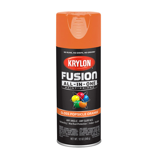 Krylon Fusion All-in-One Spray Paint - Popsicle Ora (12 oz) by Krylon | LCB Paint & Supply