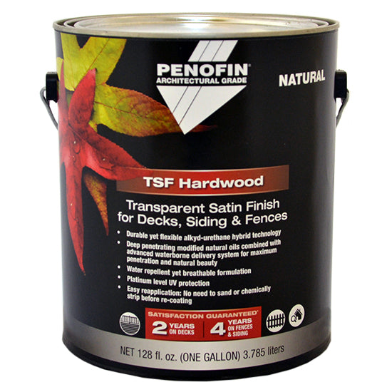Penofin TSF Hardwood Architectural Grade Transparent Hardwood Coating Satin Natural 1 Gallon product image