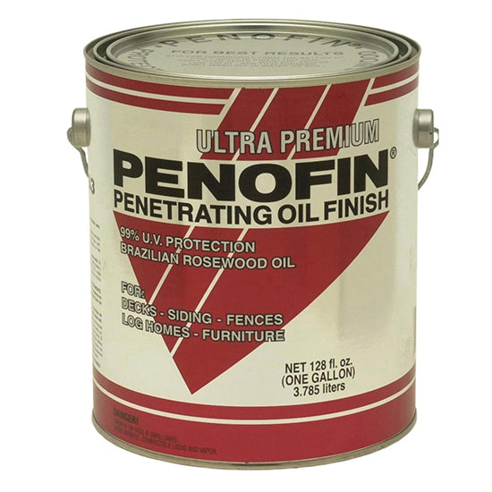 Penofin Red Label Gallon PSS packaging; listed Transparent Chestnut