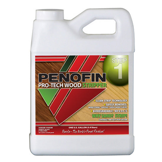Penofin Pro-Tech Step #1 - Wood Stripper Light Yellow Gallon product image