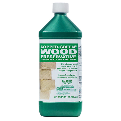 Copper-Green Wood Preservative, Copper Green, Quart