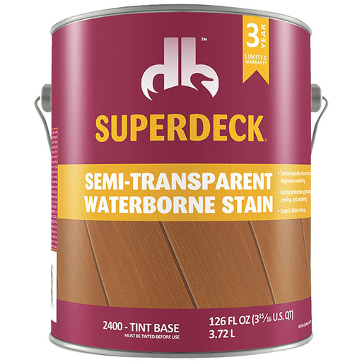 Duckback Superdeck Exterior Semi-Transparent Water-Based Stain Gallon product image