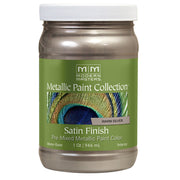 Modern Masters Satin Metallic Paint, listed Warm Silver, Quart package reference