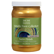 Modern Masters Satin Metallic Paint, listed Olympic Gold, Quart package reference